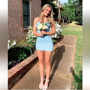 Oh Polly Seychelles Mini Dress Sz 4 perfect for formal sorority homecoming dance